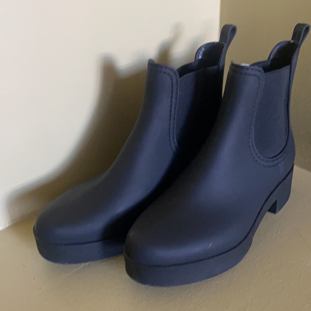 SOLD-JEFFREY CAMPBELL Chelsea Rain Boot - Picture 4 of 5